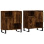 2-piece smoked oak plywood sideboards by vidaXL, Sideboards - Ref: Foro24-3190138, Price: 127,15 €, Discount: %