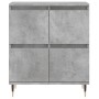 Sideboards 2 units plywood gray concrete by vidaXL, Sideboards - Ref: Foro24-3190169, Price: 129,82 €, Discount: %