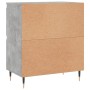 Aparadores 2 uds madera contrachapada gris hormigón de vidaXL, Aparadores - Ref: Foro24-3190169, Precio: 129,82 €, Descuento: %