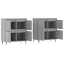 Sideboards 2 Stück Sonoma graues Sperrholz von vidaXL, Sideboards - Ref: Foro24-3190171, Preis: 134,21 €, Rabatt: %