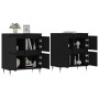 Sideboards 2 Stück schwarzes Sperrholz von vidaXL, Sideboards - Ref: Foro24-3190166, Preis: 125,56 €, Rabatt: %