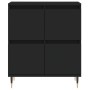 Sideboards 2 Stück schwarzes Sperrholz von vidaXL, Sideboards - Ref: Foro24-3190166, Preis: 125,56 €, Rabatt: %