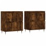 2-teilige Sideboards aus geräuchertem Eichensperrholz von vidaXL, Sideboards - Ref: Foro24-3190170, Preis: 129,82 €, Rabatt: %