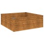 Corten steel planter 100x100x36 cm by vidaXL, Pots and planters - Ref: Foro24-151993, Price: 72,48 €, Discount: %