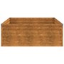 Corten steel planter 100x100x36 cm by vidaXL, Pots and planters - Ref: Foro24-151993, Price: 72,48 €, Discount: %