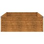 Corten steel planter 100x100x36 cm by vidaXL, Pots and planters - Ref: Foro24-151993, Price: 72,48 €, Discount: %