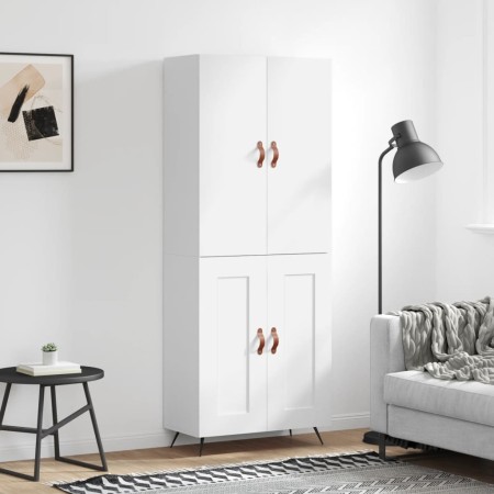 Tall white plywood sideboard 69.5x34x180 cm by vidaXL, Sideboards - Ref: Foro24-3195763, Price: 150,49 €, Discount: %