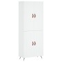 Tall white plywood sideboard 69.5x34x180 cm by vidaXL, Sideboards - Ref: Foro24-3195763, Price: 150,49 €, Discount: %