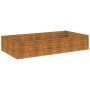 Corten steel planter 195x100x36 cm by vidaXL, Pots and planters - Ref: Foro24-151994, Price: 87,25 €, Discount: %