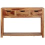 Mesa consola madera maciza de acacia 110x35x75 cm de vidaXL, Mesas auxiliares - Ref: Foro24-338432, Precio: 154,99 €, Descuen...