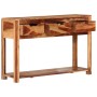 Mesa consola madera maciza de acacia 110x35x75 cm de vidaXL, Mesas auxiliares - Ref: Foro24-338432, Precio: 154,99 €, Descuen...