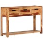 Mesa consola madera maciza de acacia 110x35x75 cm de vidaXL, Mesas auxiliares - Ref: Foro24-338432, Precio: 154,99 €, Descuen...