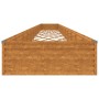 Jardinera acero corten 1150x100x36 cm de vidaXL, Maceteros y jardineras - Ref: Foro24-152001, Precio: 265,68 €, Descuento: %