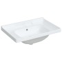 Lavabo de baño rectangular cerámica blanco 71x48x23 cm de vidaXL, Lavabos - Ref: Foro24-153705, Precio: 71,97 €, Descuento: %