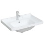 Lavabo de baño rectangular cerámica blanco 71x48x23 cm de vidaXL, Lavabos - Ref: Foro24-153705, Precio: 71,97 €, Descuento: %