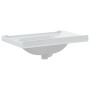 Lavabo de baño rectangular cerámica blanco 71x48x23 cm de vidaXL, Lavabos - Ref: Foro24-153705, Precio: 71,97 €, Descuento: %