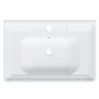 Lavabo de baño rectangular cerámica blanco 71x48x23 cm de vidaXL, Lavabos - Ref: Foro24-153705, Precio: 71,97 €, Descuento: %