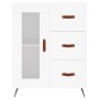 Tall white plywood sideboard 69.5x34x180 cm by vidaXL, Sideboards - Ref: Foro24-3195931, Price: 166,19 €, Discount: %