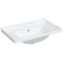 Lavabo de baño rectangular cerámica blanco 81x48x23 cm de vidaXL, Lavabos - Ref: Foro24-153706, Precio: 86,04 €, Descuento: %