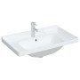 Lavabo de baño rectangular cerámica blanco 81x48x23 cm de vidaXL, Lavabos - Ref: Foro24-153706, Precio: 86,04 €, Descuento: %