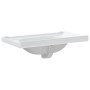 Lavabo de baño rectangular cerámica blanco 81x48x23 cm de vidaXL, Lavabos - Ref: Foro24-153706, Precio: 86,04 €, Descuento: %