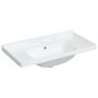 Lavabo de baño rectangular cerámica blanco 91,5x48x23 cm de vidaXL, Lavabos - Ref: Foro24-153707, Precio: 135,44 €, Descuento: %