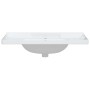 Lavabo de baño rectangular cerámica blanco 91,5x48x23 cm de vidaXL, Lavabos - Ref: Foro24-153707, Precio: 135,44 €, Descuento: %