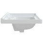 White ceramic rectangular bathroom sink 100x48x23 cm by vidaXL, Sinks - Ref: Foro24-153708, Price: 167,25 €, Discount: %