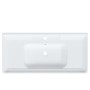 White ceramic rectangular bathroom sink 100x48x23 cm by vidaXL, Sinks - Ref: Foro24-153708, Price: 167,25 €, Discount: %