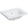 Lavabo de baño rectangular cerámica blanco 61x48x19,5 cm de vidaXL, Lavabos - Ref: Foro24-153709, Precio: 67,97 €, Descuento: %