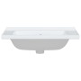 Lavabo de baño rectangular cerámica blanco 71x48x19,5 cm de vidaXL, Lavabos - Ref: Foro24-153710, Precio: 68,14 €, Descuento: %