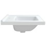 Lavabo de baño rectangular cerámica blanco 71x48x19,5 cm de vidaXL, Lavabos - Ref: Foro24-153710, Precio: 68,14 €, Descuento: %