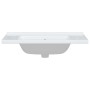 Lavabo de baño rectangular cerámica blanco 81x48x19,5 cm de vidaXL, Lavabos - Ref: Foro24-153711, Precio: 114,60 €, Descuento: %