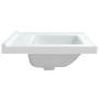 Lavabo de baño rectangular cerámica blanco 81x48x19,5 cm de vidaXL, Lavabos - Ref: Foro24-153711, Precio: 114,60 €, Descuento: %