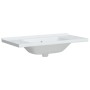 Lavabo de baño rectangular cerámica blanco 91,5x48x19,5 cm de vidaXL, Lavabos - Ref: Foro24-153712, Precio: 139,36 €, Descuen...