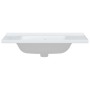 Lavabo de baño rectangular cerámica blanco 91,5x48x19,5 cm de vidaXL, Lavabos - Ref: Foro24-153712, Precio: 139,36 €, Descuen...