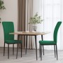 Sillas de comedor 2 unidades terciopelo verde oscuro de vidaXL, Sillas de comedor - Ref: Foro24-326095, Precio: 89,99 €, Desc...