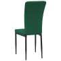 Sillas de comedor 2 unidades terciopelo verde oscuro de vidaXL, Sillas de comedor - Ref: Foro24-326095, Precio: 89,99 €, Desc...