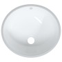 Lavabo de baño ovalado cerámica blanco 33x29x16,5 cm de vidaXL, Lavabos - Ref: Foro24-153715, Precio: 35,14 €, Descuento: %