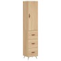 Sonoma oak plywood sideboard 34.5x34x180 cm by vidaXL, Sideboards - Ref: Foro24-3198828, Price: 114,55 €, Discount: %