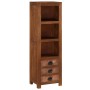 Aparador con 3 cajones madera de mango maciza 40x30x130 cm de vidaXL, Aparadores - Ref: Foro24-247939, Precio: 267,56 €, Desc...