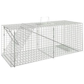 Galvanized iron animal trap 64.5x25x26.5 cm by vidaXL, Animal traps - Ref: Foro24-154933, Price: 34,12 €, Discount: %