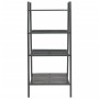 Ladder shelving 4 levels anthracite gray metal by vidaXL, Bookcases and shelves - Ref: Foro24-339607, Price: 71,99 €, Discoun...