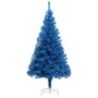 Artificial Christmas tree with blue PVC stand 180 cm by vidaXL, Christmas trees - Ref: Foro24-321004, Price: 39,66 €, Discoun...