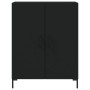 Tall black plywood sideboard 69.5x34x180 cm by vidaXL, Sideboards - Ref: Foro24-3199554, Price: 151,99 €, Discount: %