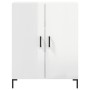 High glossy white plywood sideboard 69.5x34x180 cm by vidaXL, Sideboards - Ref: Foro24-3199555, Price: 159,38 €, Discount: %