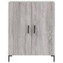 High sideboard sonoma gray plywood 69.5x34x180 cm by vidaXL, Sideboards - Ref: Foro24-3199559, Price: 153,73 €, Discount: %