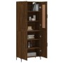 Tall oak brown plywood sideboard 69.5x34x180 cm by vidaXL, Sideboards - Ref: Foro24-3199560, Price: 153,15 €, Discount: %