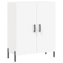 Aparador alto madera contrachapada blanco 69,5x34x180 cm de vidaXL, Aparadores - Ref: Foro24-3199561, Precio: 152,23 €, Descu...