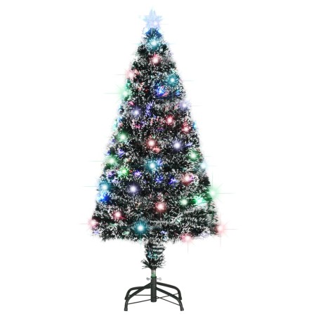 Künstlicher Weihnachtsbaum mit Ständer/LED 120 cm Glasfaser von vidaXL, Weihnachtsbäume - Ref: Foro24-284297, Preis: 59,31 €,...